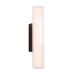 MAXLIGHT W0363 KINKIET FAYETTE 31CM 6W IP44 3000K CZARNY