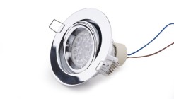 MAXLIGHT H0038 OPRAWA WPUSTOWA FINE OKRĄGŁA CHROM