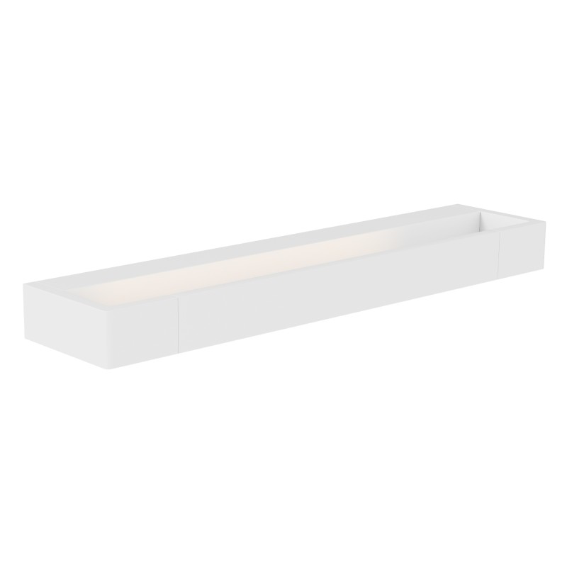 MAXLIGHT W0306 KINKIET FLINK BIAŁY 45 cm  IP44