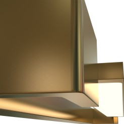 MAXLIGHT W0319 KINKIET FLINK ZŁOTY 60 cm  IP44
