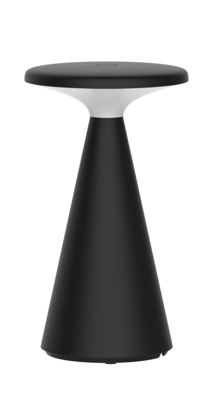 MAXLIGHT T0063 LAMPA STOŁOWA FUNGHI CZARNA IP44