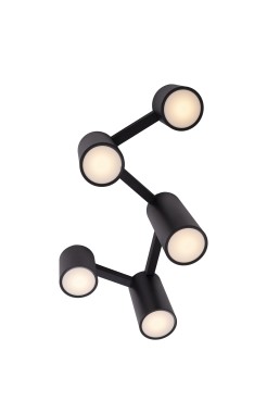 MAXLIGHT C0229 LAMPA SUFITOWA LAXER CZARNA