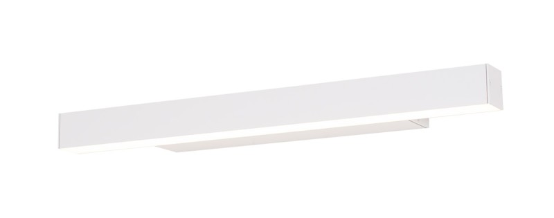MAXLIGHT W0263 KINKIET LINEAR IP44 WHITE, 18W 4000K ŚCIEMNIALNY