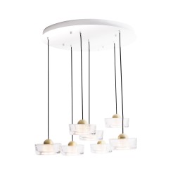 MAXLIGHT P0544 LAMPA WISZĄCA LIPARI VII ROUND