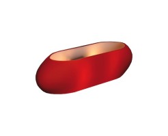 MAXLIGHT 8001R KINKIET MANANA CZERWONY 1x100W R7S