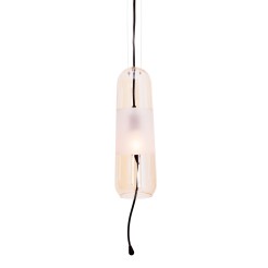 MAXLIGHT P0589 LAMPA WISZĄCA MAURI 1 CHAMPAGNE GLASS