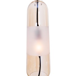 MAXLIGHT P0589 LAMPA WISZĄCA MAURI 1 CHAMPAGNE GLASS