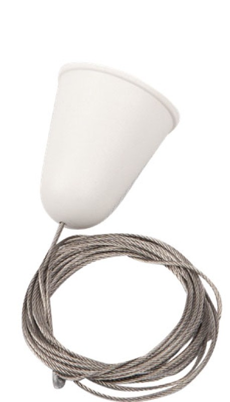 MAXLIGHT MHT1-P30-WH TRACK ZAWIESIE LINKOWE 3m białe  z regulacją bez uchwytu