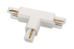 MAXLIGHT MHT1-T/L-WH TRACK ŁĄCZNIK T" lewy biały"