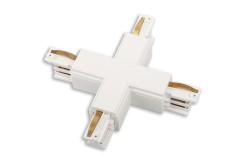 MAXLIGHT MHT1-X-WH TRACK ŁĄCZNIK X" biały"