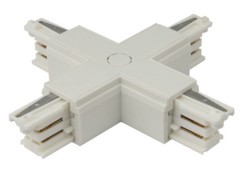 MAXLIGHT MHT1-X-WH TRACK ŁĄCZNIK X" biały"