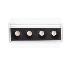 MAXLIGHT H180.08 OPRAWA WPUSTOWA MODULAR, DO SKOMPLETOWANIA Z MODUŁEM HM180 I TRAFO HT180








