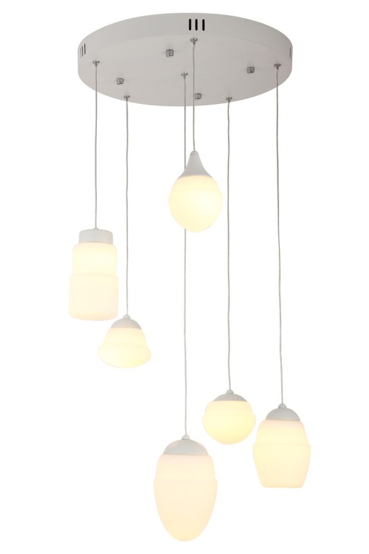 MAXLIGHT P0249  LAMPA WISZĄCA MULTI 6