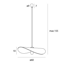 MAXLIGHT P0581 LAMPA WISZĄCA NAP