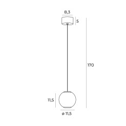 MAXLIGHT P0478 LAMPA WISZĄCA NOBILE I