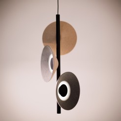 MAXLIGHT P0563 LAMPA WISZACA PURO CREAM&GREY