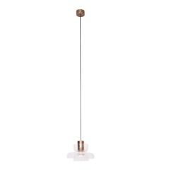 MAXLIGHT P0532 LAMPA WISZĄCA SIGNATURE C TRANSPARENT GLASS