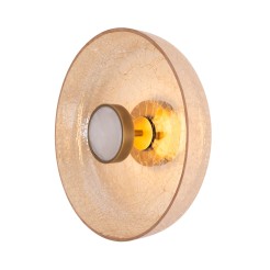 MAXLIGHT W0353 KINKIET SIGNATURE 35CM KLOSZ AMBER