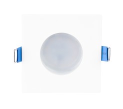 MAXLIGHT H0092 SQUARE OPRAWA WPUSTOWA KWADRATOWA BIAŁA IP44, GU10