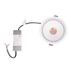MAXLIGHT H0139 LAMPA WPUSTOWA VECTOR 10W BIAŁA
