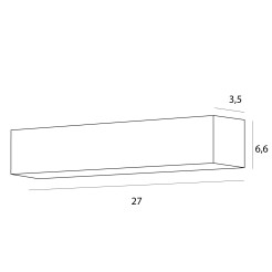 MAXLIGHT C0254 LAMPA SUFITOWA X-LINE 14W


