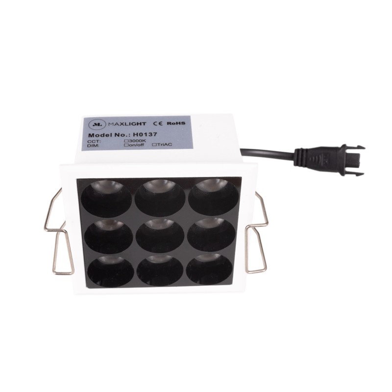 MAXLIGHT H0137 OPRAWA WPUSTOWA X-LINE, DO SKOMPLETOWANIA Z  TRAFO HT0137







