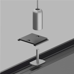 MAYTONI Komponenty do natynkowego systemu szynowego Accessories for tracks S35 TRA004HP-21B