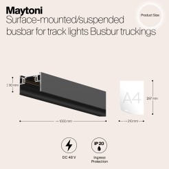 MAYTONI Natynkowy/zwieszany szynoprzewód Busbar trunkings S35 TRX004-211B