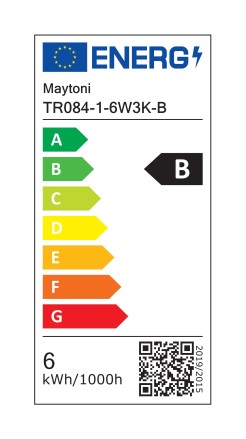 MAYTONI Ścieżka świetlna Basis Grid 6W LED 90lm 3000K 90 CRI  TR084-1-6W3K-B