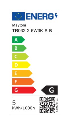 MAYTONI Ścieżka świetlna Focus LED 5W LED 350lm 3000K 90 CRI  TR032-2-5W3K-S-B