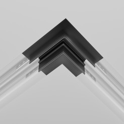 MAYTONI Komponenty do systemu szyn do wbudowany Accessories for tracks Exility TRACL034-42B-R