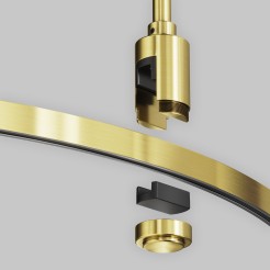 MAYTONI Natynkowy/zwieszany szynoprzewód Busbar trunkings Flarity TRX154-SR-D800-BS