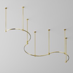 MAYTONI Natynkowy/zwieszany szynoprzewód Busbar trunkings Flarity TRX154-SR-D650-BS