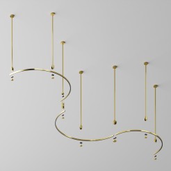 MAYTONI Natynkowy/zwieszany szynoprzewód Busbar trunkings Flarity TRX154-SR-D650-BS