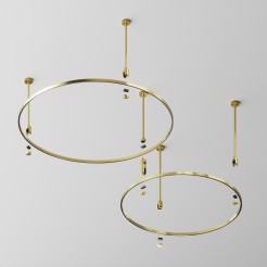MAYTONI Natynkowy/zwieszany szynoprzewód Busbar trunkings Flarity TRX154-R-D800-BS