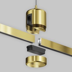 MAYTONI Elementy systemu szynowego Accessories for tracks Flarity TRA157SW-IPC1-BS