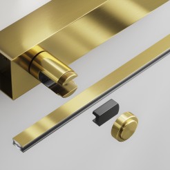 MAYTONI Elementy systemu szynowego Accessories for tracks Flarity TRA155CW-BB-BS