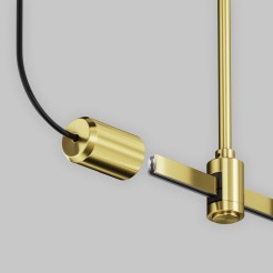 MAYTONI Elementy systemu szynowego Accessories for tracks Flarity TRA154C-SB1-BS