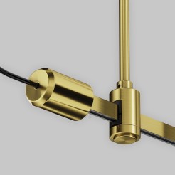 MAYTONI Elementy systemu szynowego Accessories for tracks Flarity TRA154C-SB1-BS