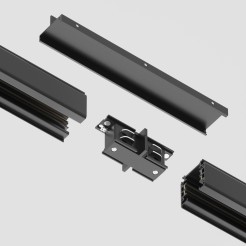 MAYTONI Komponenty do natynkowego systemu szynowego Accessories for tracks Trinity TRA005TL-31B