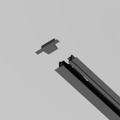 MAYTONI Komponenty do systemu szyn do wbudowany Accessories for tracks Unity TRA002EC-11B