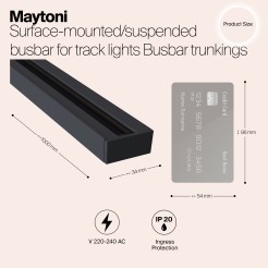 MAYTONI Natynkowy/zwieszany szynoprzewód Busbar trunkings Unity TRX001-111B