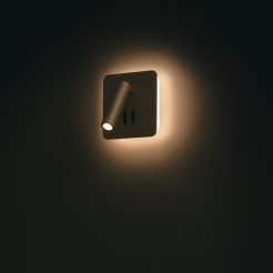 MAYTONI Lampa ścienna (kinkiet) Ios 176 9W LED 550lm 3000K 80 CRI  C175-WL-01-6W-B