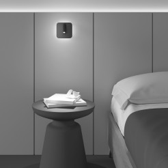 MAYTONI Lampa ścienna (kinkiet) Ios 176 9W LED 550lm 3000K 80 CRI  C175-WL-01-6W-B