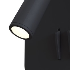 MAYTONI Lampa ścienna (kinkiet) Ios 176 9W LED 550lm 3000K 80 CRI  C175-WL-01-6W-B