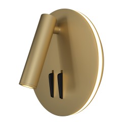 MAYTONI Lampa ścienna (kinkiet) Ios 176 9W LED 550lm 3000K 80 CRI  C176-WL-01-6W-MG