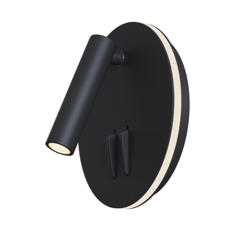 MAYTONI Lampa ścienna (kinkiet) Ios 176 9W LED 600lm 3000K 80 CRI  C176-WL-01-6W-B