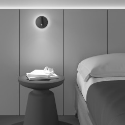 MAYTONI Lampa ścienna (kinkiet) Ios 176 9W LED 600lm 3000K 80 CRI  C176-WL-01-6W-B