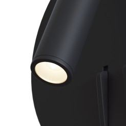 MAYTONI Lampa ścienna (kinkiet) Ios 176 9W LED 600lm 3000K 80 CRI  C176-WL-01-6W-B