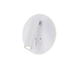 MAYTONI Lampa ścienna (kinkiet) Ios 176 9W LED 600lm 3000K 80 CRI  C176-WL-01-6W-W